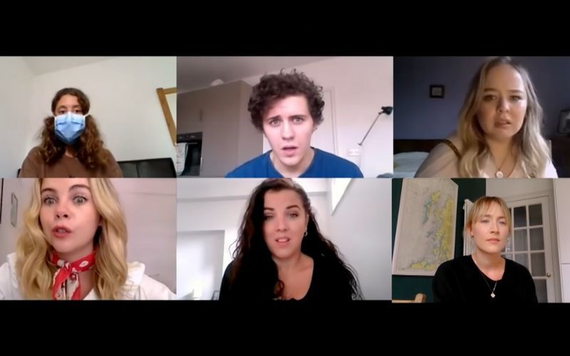 WATCH: Saoirse Ronan finally teams up with "Derry Girls"