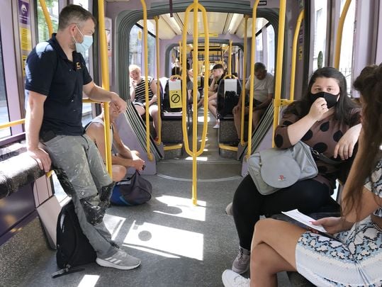 Irish could be fined if found not wearing a mask on public transport.