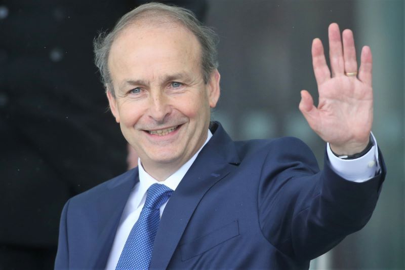 Taoiseach Micheal Martin Son