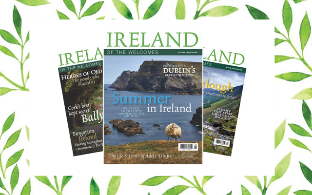 Get a discount this 4th of July for a subscription of Ireland of the Welcomes. 