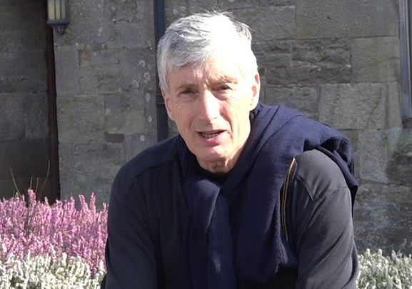 Fr. Simon Sleeman at Glenstall Abbey, County Limerick. 