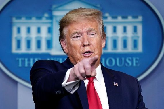 Donald Trump hits out at "far-left fascism" and "angry mobs" 