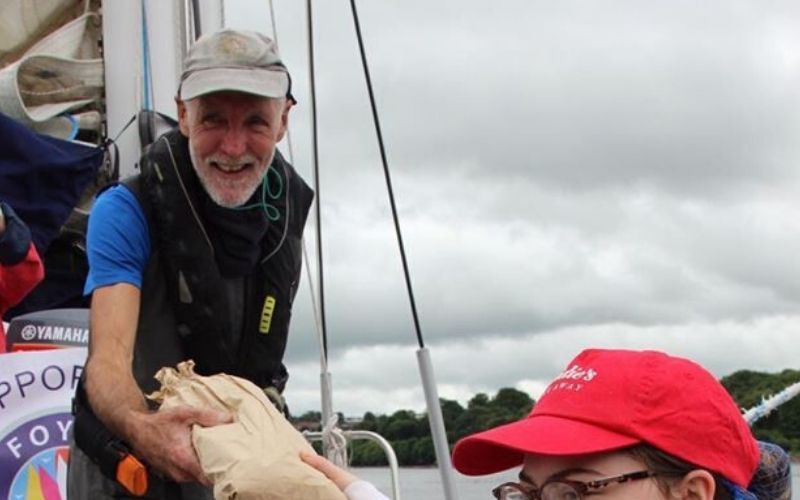 One-armed Irish sailor completes solo 4,000 mile journey home to Derry