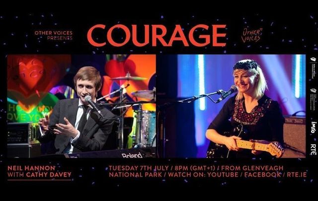Neil Hannon and Cathy Davey will be joined by Eve Belle on Tuesday, July 7 for the \'Courage\' live stream series from Other Voices in Ireland.