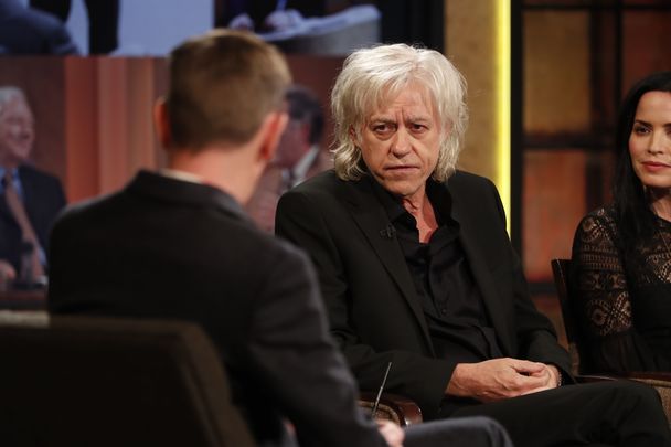 Bob Geldof\'s appearance on the RTE\'s Late Late Show recently.