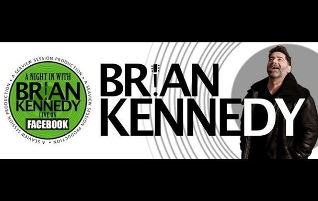 Brian Kennedy is performing his second live concert via Facebook on Saturday, July 18