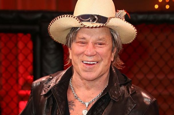 Mickey Rourke, pictured here in 2018, took aim at Robert De Niro in a now-deleted Instagram post.