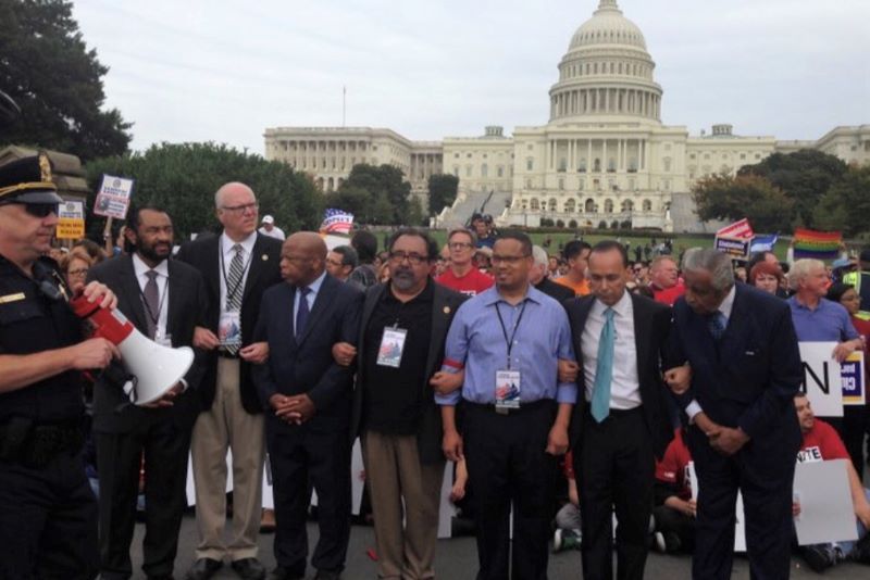 The day I was arrested with John Lewis