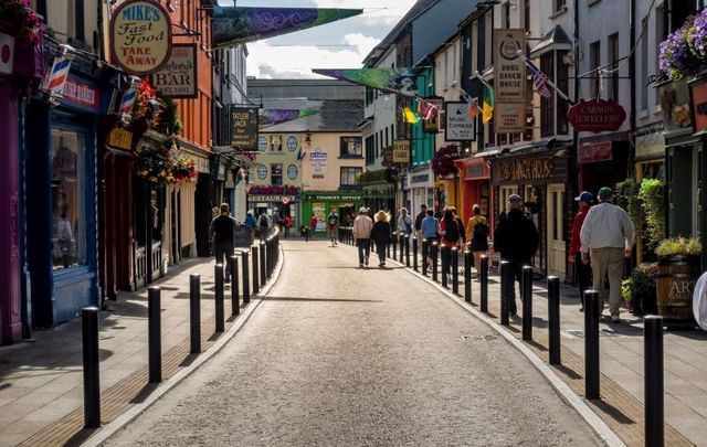 Killarney, Co Kerry in busier times. 