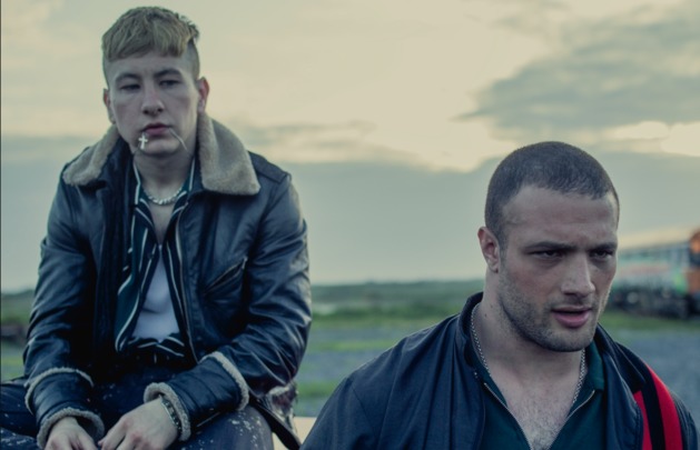Barry Keoghan and Cosmo Jarvis in The Shadow of Violence.