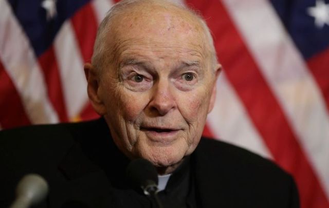 Ex-Cardinal Theodore McCarrick, pictured here in 2015.
