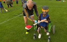 Six-year-old hurler with cerebral palsy is an inspiration