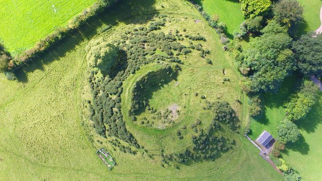 Dowth Passage Tomb, at Bru na Boinne, in County Meath. 