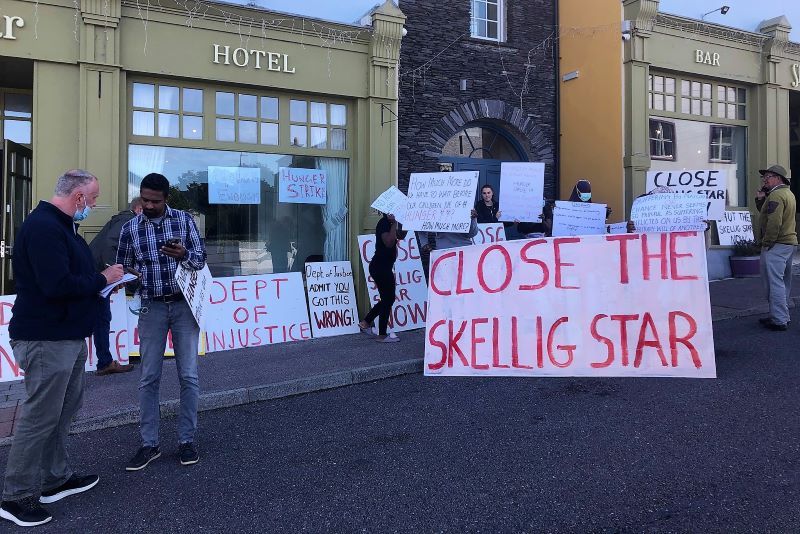Asylum seekers in Co Kerry direct provision center go on hunger strike