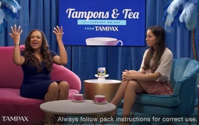 The \"Tampons and Tea\" Tampax ad from Procter & Gamble cannot air in Ireland as per the ASAI.