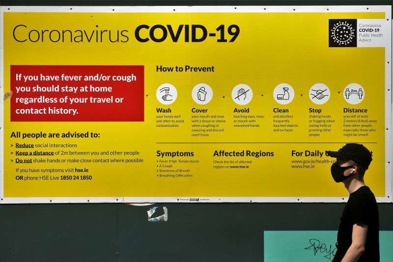 Pubs that do not serve food cannot reopen from Monday, Irish government says