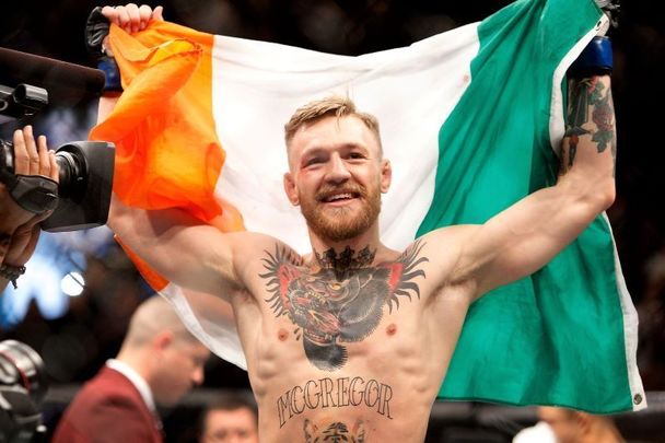 Irish former UFC fighter Conor McGregor.