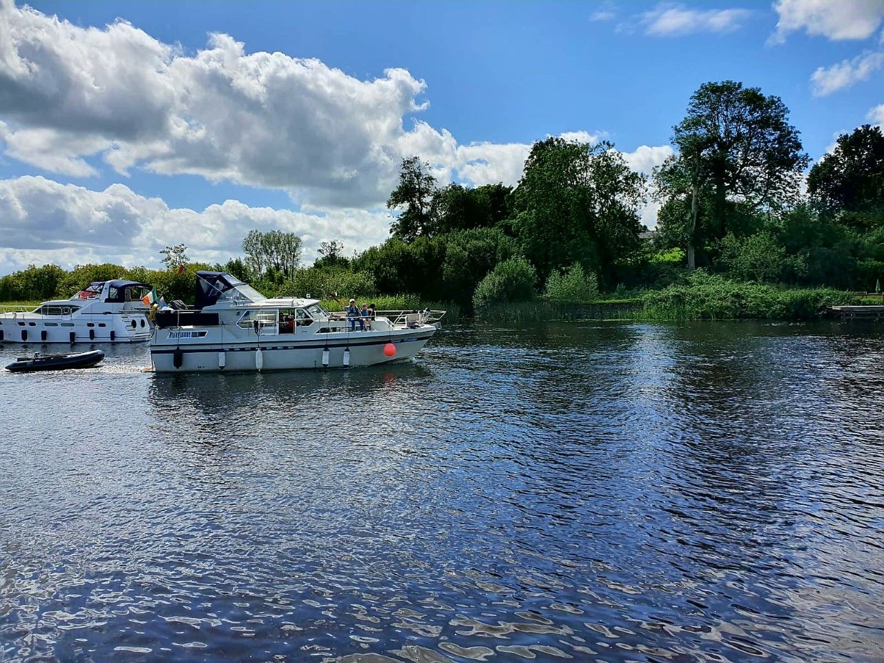 COVID or no? We'll take a boat on the Shannon over a cruise anytime