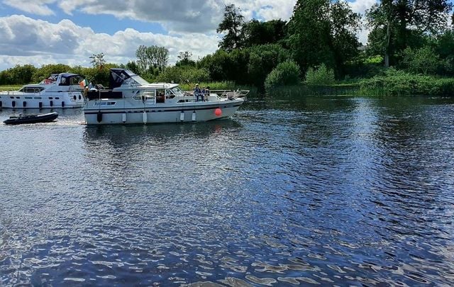 Boating on the River Shannon: There\'s nothing quite like it, especially during the COVD pandemic.