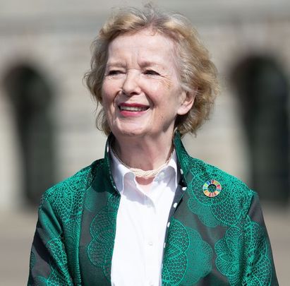 Mary Robinson is one of the most influential figures in Irish politics. 