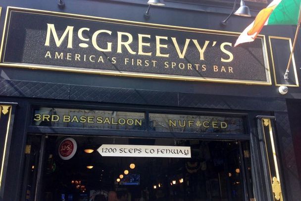 Owner Ken Casey said McGreevy’s Pub was “Boston’s original Baseball bar” and “the hang-out for some of our favorite Dropkick Murphys fans.”