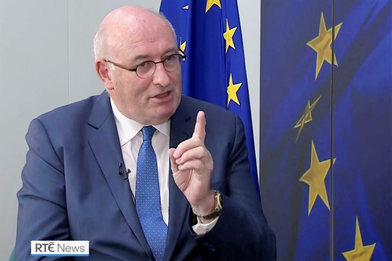 Irish EU Commissioner addresses “Golfgate” scandal and movements