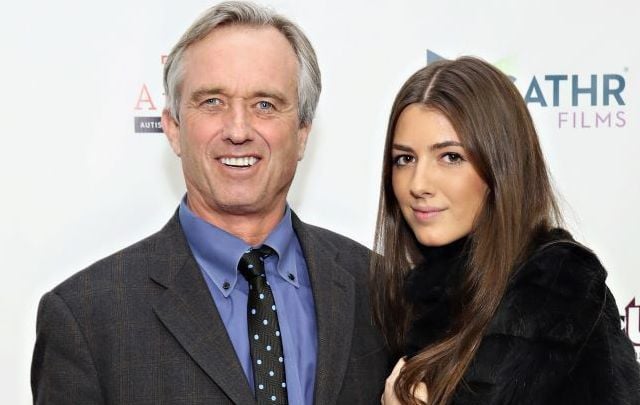 Robert F. Kennedy Jr. and his daughter Kathleen.