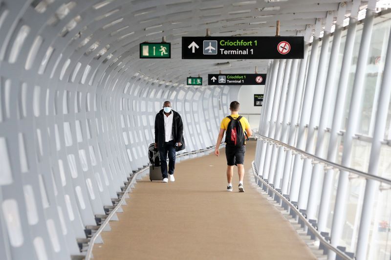Irish leader suggests COVID testing in airports could soon replace quarantine for incoming travelers