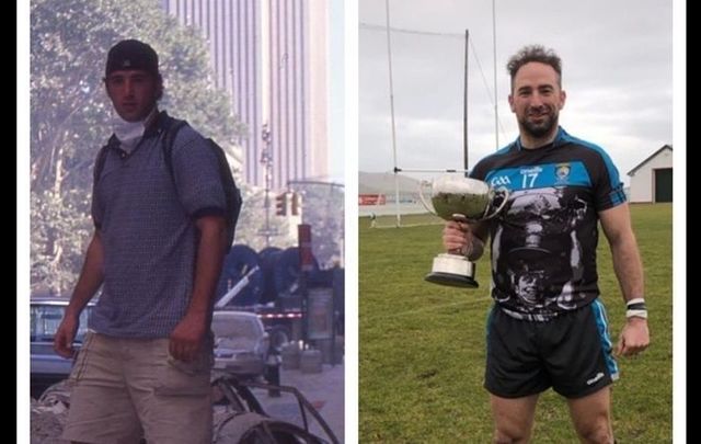 Then and now - John Ziomek tells the Hut in the Bog podcast about his journey from 9/11 to Gaelic football.