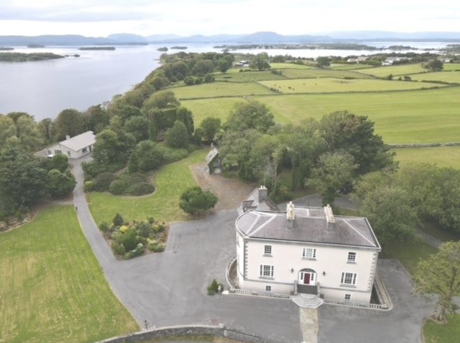 Historic Galway lakeside mansion, could be yours