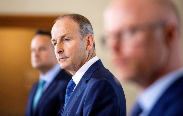 September 15, 2020: Tanaiste Leo Varadkar, Taoiseach Micheal Martin, and Minister for Health Stephen Donnelly announce the new \"Framework for Restrictive Measures.\"