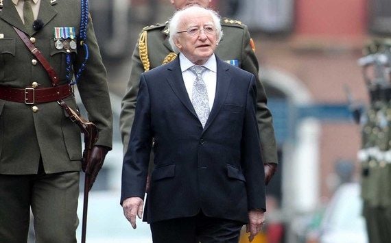 Higgins said Britain must recognize its history of reprsial-based violence on the centenary of the ruthless Sacking of Balbriggan. 