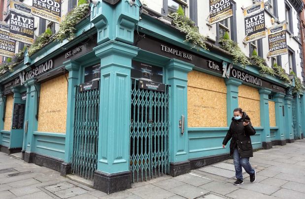 The Norseman pub in Temple Bar has been shuttered since mid-March. 