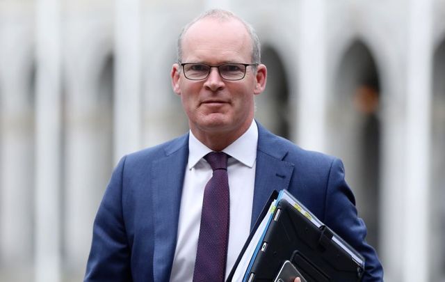 Ireland\'s Minister for Foreign Affairs Simon Coveney will travel to Washington on Monday. 