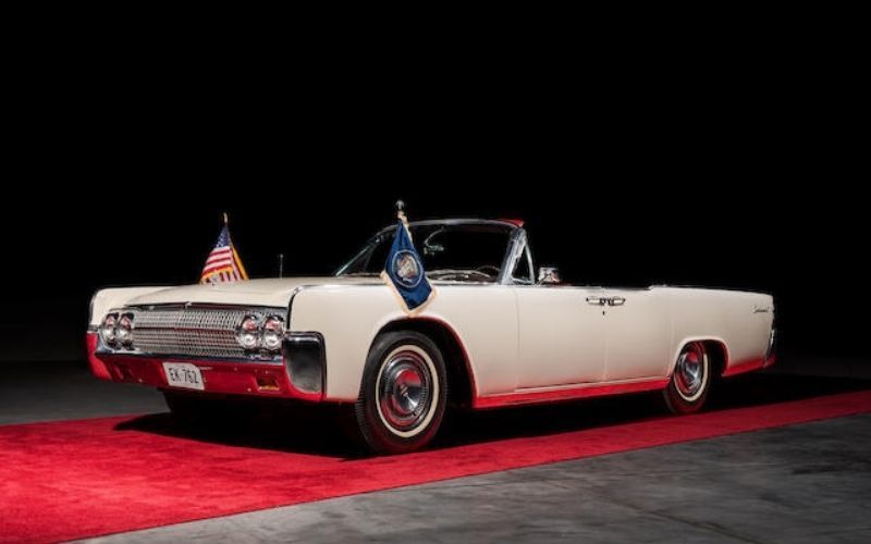 Car JFK rode in on morning of assassination among presidential belongings up for auction