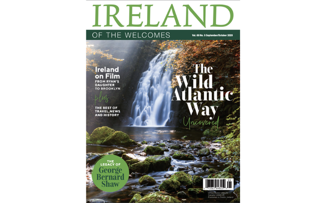 The cover of the Sept / Oct 2020 issue of Ireland of the Welcomes.