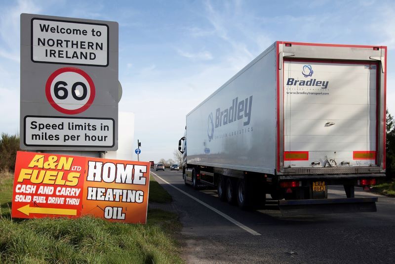 UK’s Brexit truck jam will hurt Ireland