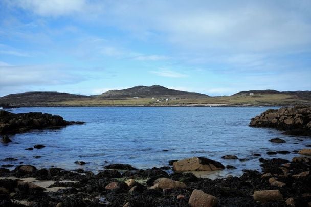 Looking out to Owey Island off the coast of Co Donegal.