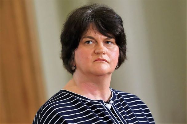 Arlene Foster, Northern Ireland\'s First Minister, pictured here in July 2020.