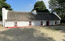 Imagine the peace in this 300-year-old Donegal thatched cottage