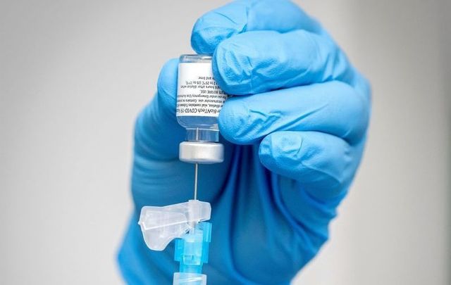 December 29, 2020: The Republic of Ireland\'s first Pfizer vaccine jabs are administered in Dublin.