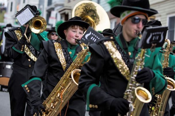 Scenes from the 2016 South Boston St. Patrick\'s Day Parade.