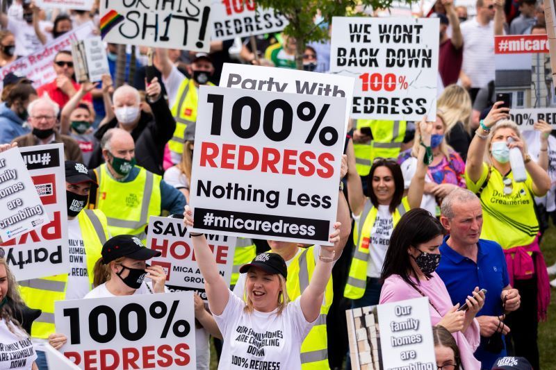 "Go big or go homeless" - Major mica protest to be held in Dublin