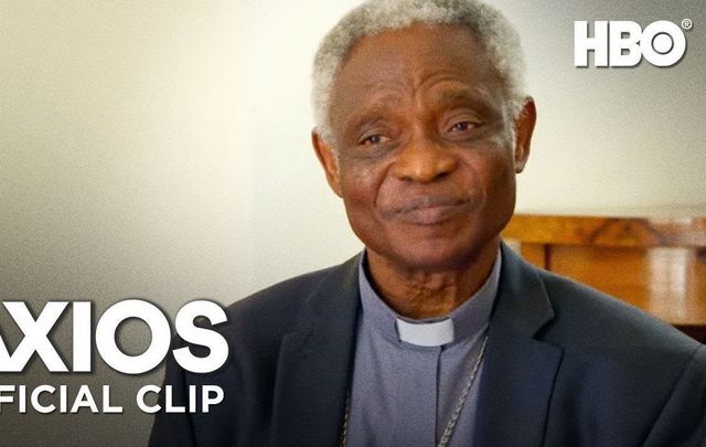 Cardinal Peter Turkson on HBO\'s \"Axios\".