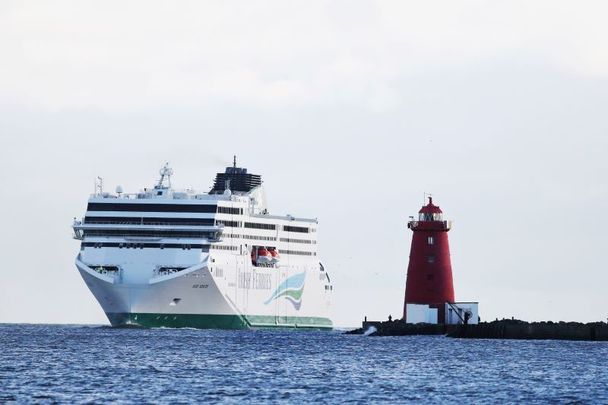 Pictured here in 2018, the new Irish Ferries ship W.B.Yeats arrives into Dublin Port.