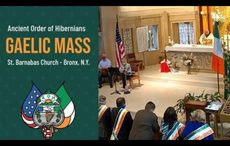 WATCH: AOH’s Gaelic Mass in New York goes worldwide