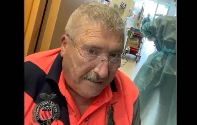 Donegal man Joe McCarron, who died of COVID on Friday, September 24. He was featured in a viral video leaving Letterkenny Hospital against the advice of doctors.
