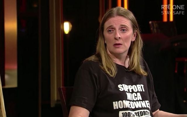 Mica homeowner Lisa McLoughlin talks to Ryan Tubridy on Ireland\'s Late Late Show.