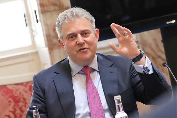 Northern Ireland\'s Secretary of State Brandon Lewis, pictured here in May 2021.
