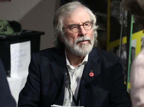 Former Sinn Féin president Gerry Adams.